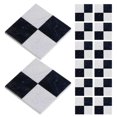 thumbnail image 4 of 45pcs Realistic Wood Grain Dollhouse Flooring Tiles – Lightweight Mini Checkerboard Floor for DIY Craft & House Decoration, 4 of 4