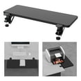 thumbnail image 4 of Extensor de escritorio ergonómico de madera con bandeja, soporte de mesa plegable, sin perforaciones, con inclinación y codo ajustable. Largo, 4 of 9