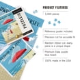 thumbnail image 4 of Lantern Press 1000 Piece Jigsaw Puzzle, Wildwood, New Jersey, Lifeguard Stand on Shore, 4 of 5