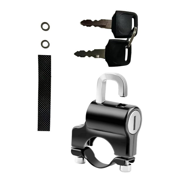 Lock de motocicletas candado de aluminio portátil de aluminio Seguridad de servicio pesado Accesorios de motocicletas para rejilla para equipaje