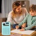 thumbnail image 4 of Discount Bonanza, Portable Calculator Student Office Small Computer Study Stationery|Plastic,Mint Green,PENDANEM, 4 of 8