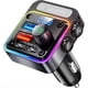 thumbnail image 1 of Adaptador Bluetooth 5.3 para Coche de 54 W con 4 Puertos de Carga, Transmisor FM InaláMbrico con ReproduccióN de Graves y Llamadas Manos ., 1 of 5