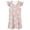 Pink, variant on Gunia Toddler Girls Nightgown Princess Pajamas Halloween Ghost Flutter Sleeve Nightgown Summer Casual Cartoon Digital Print Dress Night Gowns Pjs Loungewear White 3-4 Years