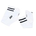 thumbnail image 1 of 1 Pair Soccer Socks Professional Breathable Antiskid Water Absorption High Football Socks Sports Grip Socks for Men White Black, 1 of 5