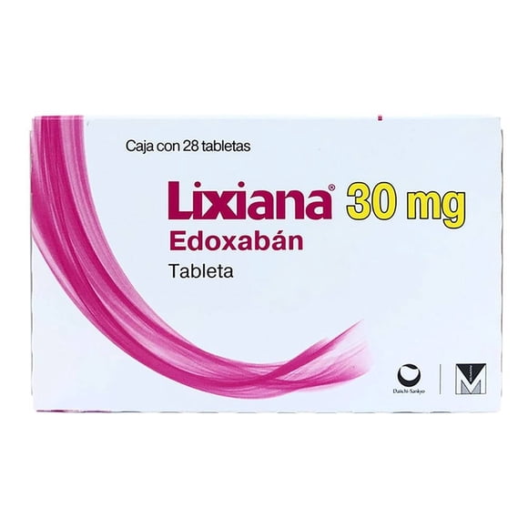 Lixiana 30 mg 28 tabletas