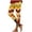 Yellow, variant on High Waist Thanksgiving Print Yoga Pants Soft Stretchy Workout Leggings Comfortable Design For Women Casual Wear And Exercise