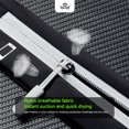 thumbnail image 4 of Bolsa Para Correr Riñoneras invisibles impermeables, riñoneras deportivas reflectantes (negro) Ndcxsfigh Para Estrenar, 4 of 9