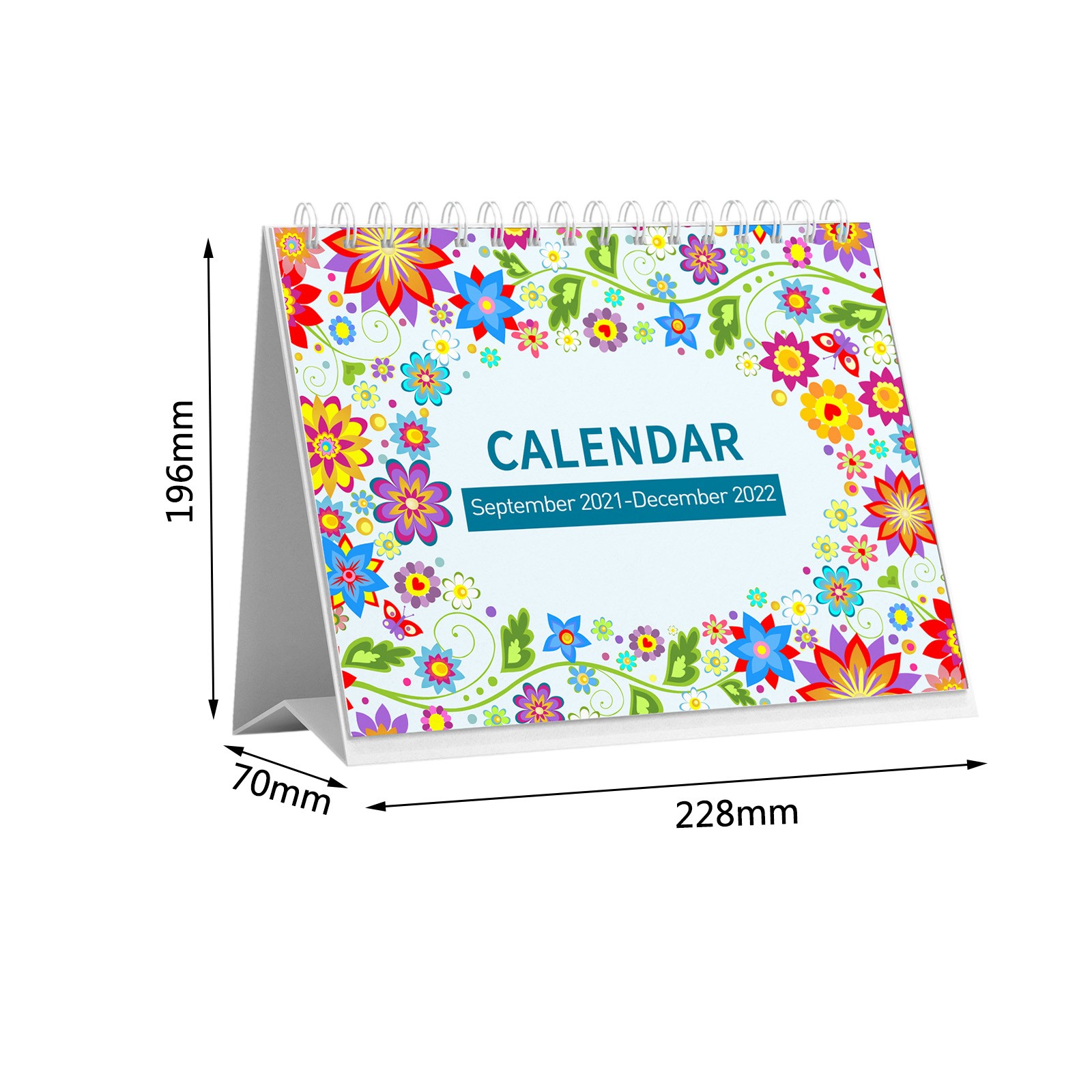 Phonesoap 2021-2022 Desk Calendar - 15-Month Desk/Calendar, September 2021- December 2022 Better Homes & Gardens - Walmart.com