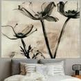 thumbnail image 2 of Nawypu Brown Rustic Floral Elegant Tulip Botanic Pictures Suitable for Hanging Tapestry Painting, 2 of 6