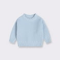 thumbnail image 2 of YunPes Boys Size 8 Clothes Toddler Long Sleeve Crew Neck Solid Knit Sweater Winter Clothes for Girls and Boys Baby Tops Clothes, 2 of 4