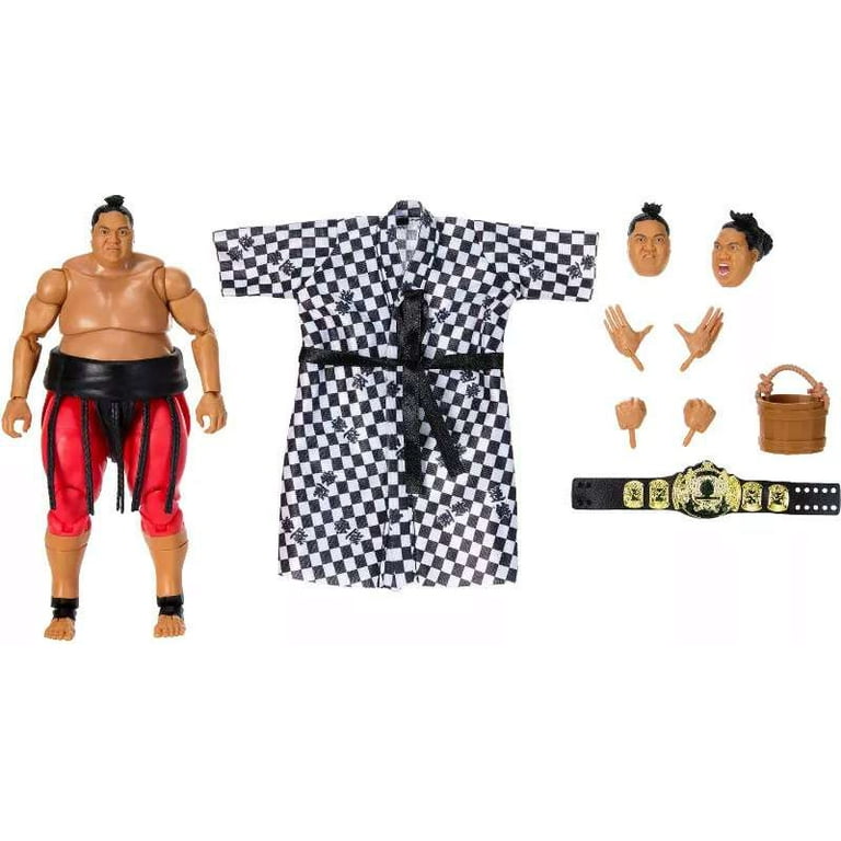 Mattel WWE Ultimate Edition Yokozuna Action Figure, Collectible, Ages 4+, Plastic, White Mattel WWE Ultimate Edition Yokozuna Action Figure, Collectible, Ages 4+, Plastic, White