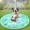 green, variant on Panliya is beautiful 100cm outdoor Summer Pet Swimming Pool Inflatable Water Sprinkler Pad Play Cooling Mat Outdoor Interactive Fountain Toy for Dogs