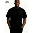 thumbnail image 5 of 2-Pack Men's 100% Cotton Crew Neck Short-Sleeve T-Shirts, 180g, 1.5% Shrinkage Rate, Bulk, 5 of 8