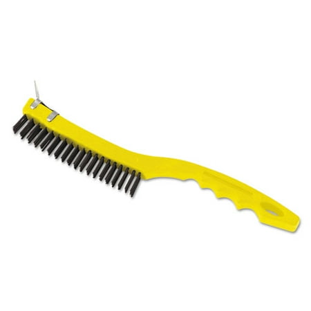 handle brush wire scraper bristles gray yellow dialog displays option button additional opens zoom