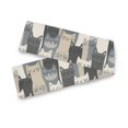 thumbnail image 7 of Yayeee Table Runner 70 inches Long Home Kitchen Dinning Party Decoration, Blue Cute Cats, 7 of 7