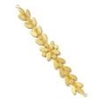 thumbnail image 2 of Shiny Flower Rhinestone Trim Flexible Sewing Crafts Bridal Costume Embellishment for DIY Shoes Belt Bag Hat Hairband Lt.Col.Topaz 212x23~34x7mm Diy, 2 of 3
