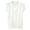 White, variant on Daznico Women's V Neck Short Sleeve T Shirt Casual Summer Slim Fit Tops,3XL
