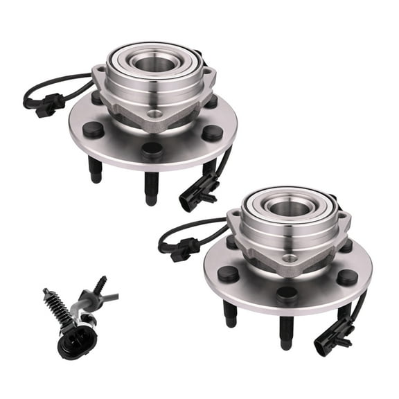 Pair of 2 Front Wheel Hub Bearing Assembly For 2000-2006 GMC Yukon Xl 1500