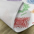 thumbnail image 5 of Ambesonne Mandala Place Mats Set of 4, Colorful, Standard Size, Multicolor, 5 of 6