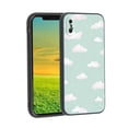 thumbnail image 1 of Compatible with iPhone XS Phone Case, Clouds-19 Case Silicone Protective for Teen Girl Boy Case for iPhone XS, 1 of 1