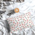 thumbnail image 5 of Pofeuu Fruit Print Polyester Microfiber Plush Pillowcases, Super Soft and Cozy Pillow Case Covers with Envelop Closure（Pillow core not included）-20"x30", 5 of 6