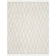 thumbnail image 2 of SAFAVIEH Casablanca Connie Geometric Wool Area Rug, Ivory/Grey, 8' x 10', 2 of 6