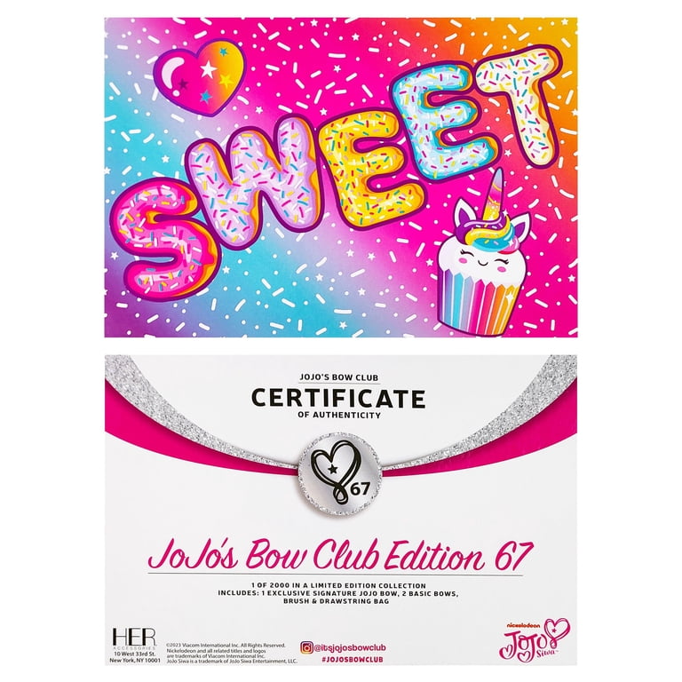 Lot De 25 Boîtes Exclusives JoJo Siwa Bow Box Club #10 à #34 - Rare Et épuisé - Neuf Sans étiquettes