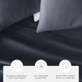 thumbnail image 5 of Noble Linens 2 Piece Pillow Case Set, Stone, King, 5 of 11