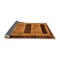 thumbnail image 2 of Ahgly Company Indoor Square Abstract Orange Modern Area Rugs, 7' Square, 2 of 4