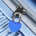 thumbnail image 6 of 24 Set Diary Lock Padlock Mini Locks Couples Gifts Heart Shape Key Lock Diary Book Locks Kids Keys Travel Child, 6 of 6