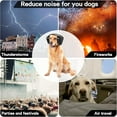 thumbnail image 3 of Dog Ear Muffs Noise Protection For Head Circumference Of 17 To 24 In, Dog Ear Protector For Parties Air Travel, 3 of 5