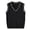 Black, variant on QWERTY Toddler Boys Girls V Neck Sweater Vest Sleeveless Back to School Uniform Layering Top Size 5-6 Years