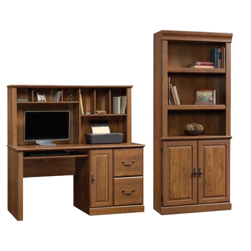 Orchard Hills 2 Piece Computer Desk With Hutch And 3 Shelf