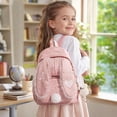 thumbnail image 5 of Bunny Ear Backpack for Students, Cute Star Print Lace Student Bookbag, Lightweight Casual Daypack for Travel Daily Use, 5 of 6