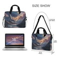 thumbnail image 3 of FORMRS 16" Laptop Bag Carrying Sleeve Case with Handle Travel Shoulder Briefcase, Ethereal Mountain, 3 of 8