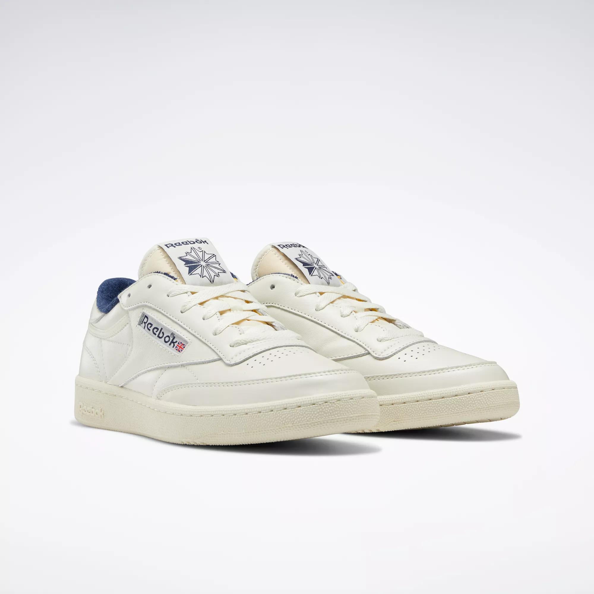 Reebok Club C 85 Vintage Low Mens Tennis Shoes White DV6434 NEW Multi Sz Reebok DV6434 Club C 85 Vintage Mens Lifestyle Shoe - White  main image 3