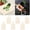 Beige, variant on Mini Wooden Cutting Board 6 Pcs 5.5 x 9 Inch for Crafts and DIY, Small Charcuterie Boards Bulk with Handles, Unfinished Wood Paddle Blank for Kitchen Thanksgiving Christmas Cooking Decor