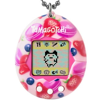 Tamagotchi 20th Anniversary Mini Pink Virtual Pet Toy with Key