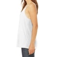thumbnail image 3 of Mafoose Women's Summer Slouchy Fit Side Seamed Tank Top White Large, 3 of 5