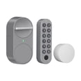 thumbnail image 1 of Door Lock, Smart Door Lock DIY Keyless Entry Tuya App , Finrprint Password Lock Compatible ,Easy to Install, 1 of 7