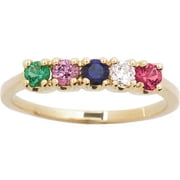 Keepsake Personalized Sentiment Mother's Birthstone Ring