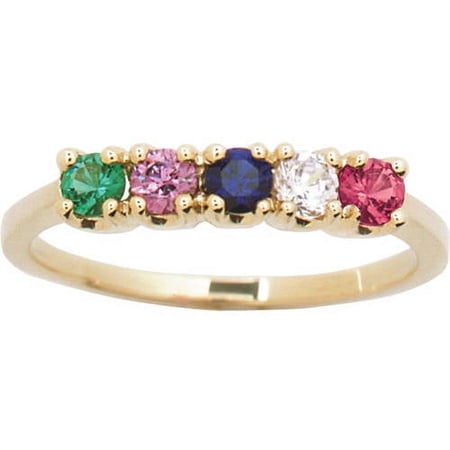 Keepsake Personalized Sentiment Mother's Birthstone Ring