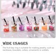 thumbnail image 2 of Yuarrent Pendientes colgantes Cool Sweet Fashion Cup colgantes de bebidas decoraciones DIY joyería llaveros collar accesorios mujeres Artesanía Tipo 5 Yuarrent HA061536-05, 2 of 6