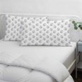 thumbnail image 4 of Grey Floral Throw Pillow Cover 12 x 20 Inch Decorative Pillow Cover Rustic Leaves Flowers Country Botantical Lumbar Pillowcase Seasonal Rectangle Cushion Case for Couch Sofa Bed Living Room, 4 of 9