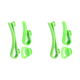 thumbnail image 1 of Juego Tres Piezas Gancho para Bogg Color Verde Adecuado para Bogg Llavero Gancho Playa Con Agujeros Accesorios Almacenamiento para Gafas (verde), 1 of 9