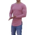thumbnail image 1 of Playeras John Leopard Curved Tee Manga Larga, 1 of 4