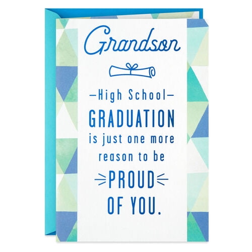 Celebrating You High School Graduation Card for Grandson - Walmart.com ...