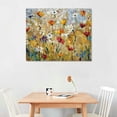 thumbnail image 2 of ARISTURING Jostle Canvas Wall Art Print, Floral Artwork, 2 of 6
