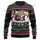 thumbnail image 2 of Suéter navideño feo con cuello redondo y estampado 3D de Papá Noel y Jesús para hombre, suéter de punto cálido e informal para invierno unisex MY12, 2 of 5