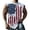 White, variant on Men's Vintage American Flag Sleeveless Tank Top, Distressed Print Casual Muscle Shirt for Gym and Daily Wear